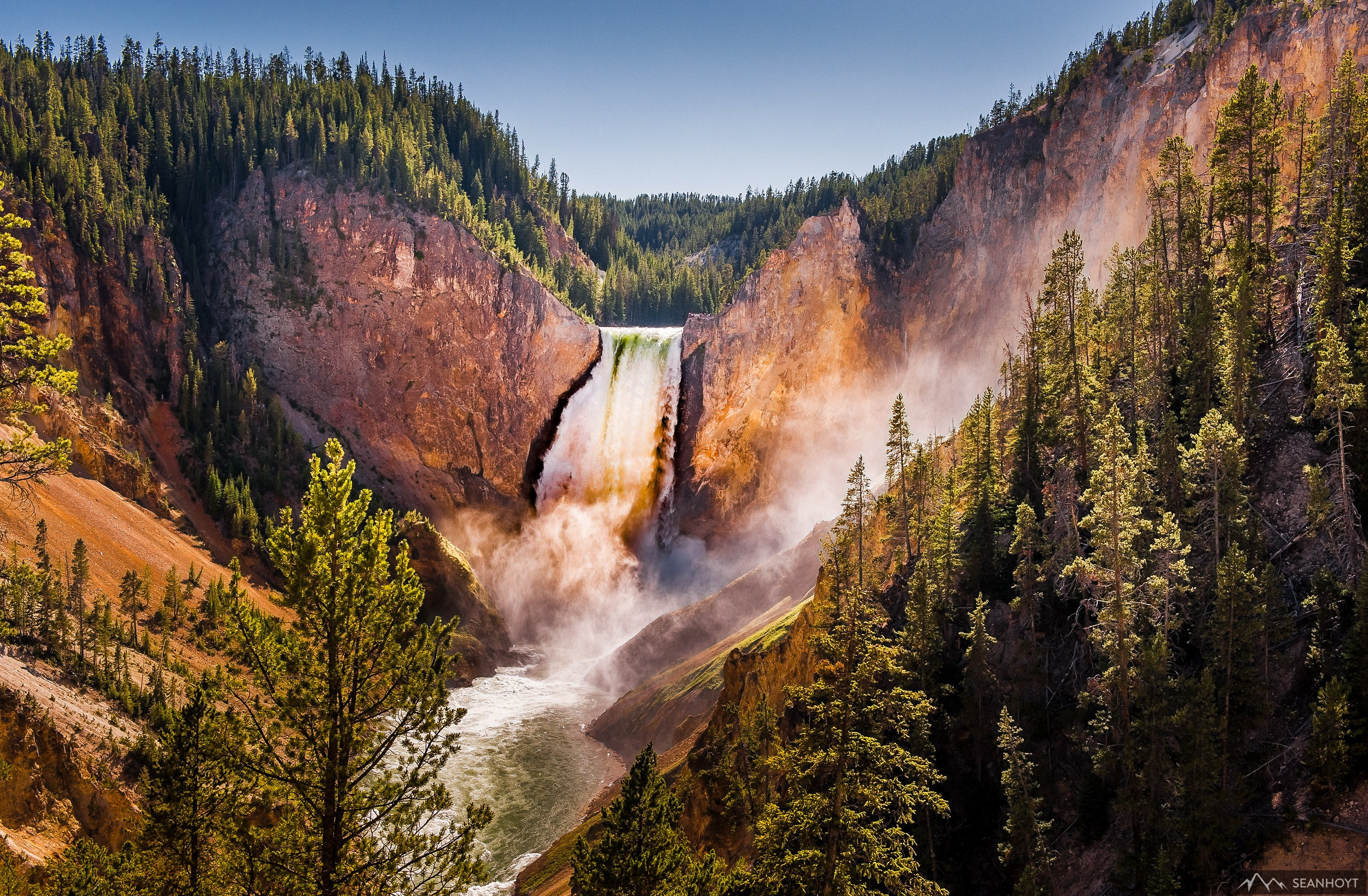 Lower Yellowstone popular Falls