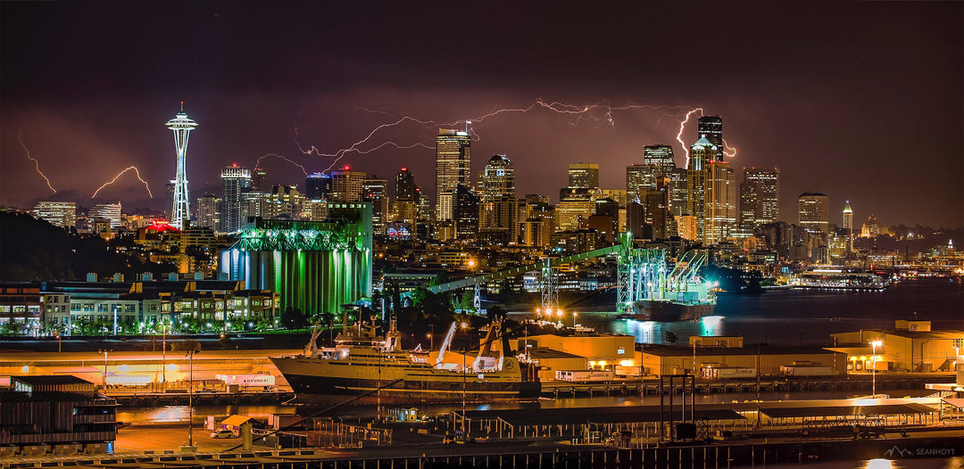 Seattle Lightning Storm