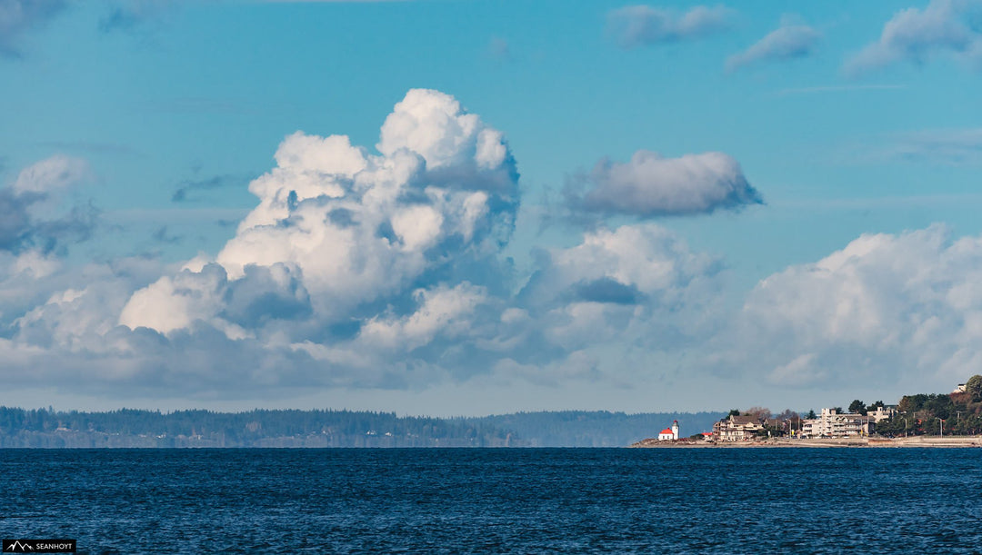 The West Seattle Lighthouse Seen From Afar
